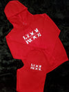 Kool Adult Red Sweatsuit