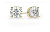 Gold Stud Earrings