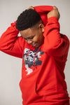 Kool Kidz Red Sweatsuit