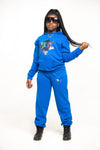 Kool Kidz Blue Sweatsuit